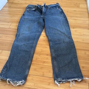 Agolde women's Dark Blue Bootcut Jeans